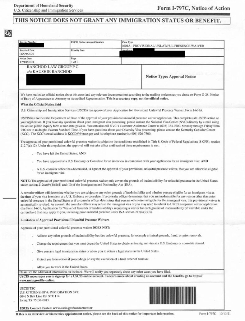 abogados de inmigración, Ranchod Law Group, immigration lawyer sacramento, visa waiver