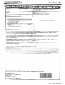 i-612 Approval Notice issued to Client of The Ranchod Law Group