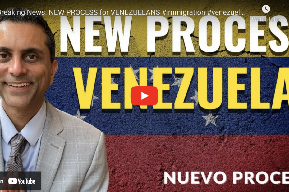 New Process For Venezuelans
