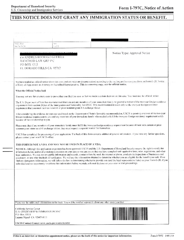 Sample Hardship Letter For Immigration Waiver from www.ranchodlaw.com