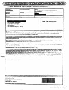 I-612 hardship waiver approval notice for Pakistani national