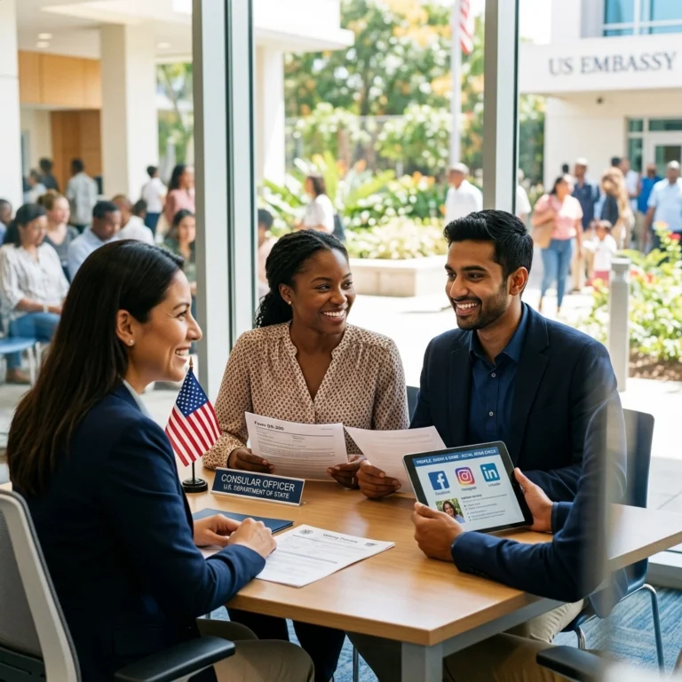 USCIS Social Media Vetting 2026: What Your Profile Says to the Consular Officer