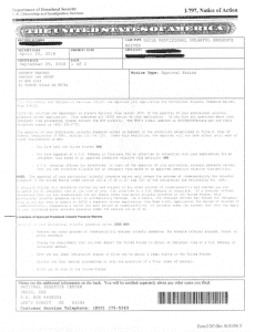 I601A Waiver Approval Notice, case managed by the Ranchod Law Group