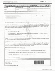 i-601a Waiver approval, Extreme Hardship