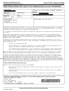 i-601a, provisional unlawful presence waiver approval by the Ranchod Law Group